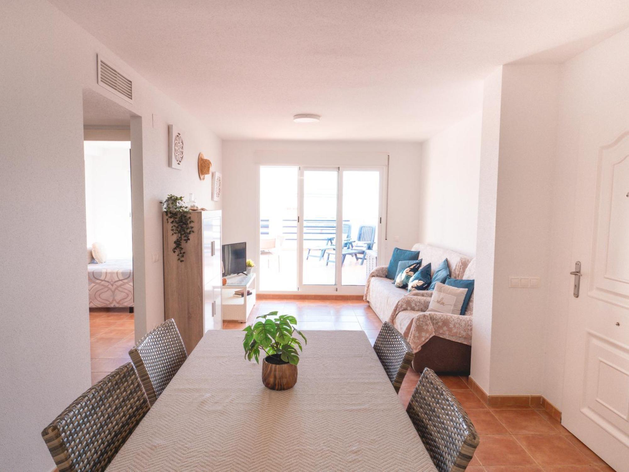 Apartamento En Marina Beach Con Vistas Al Mar El Pozo del Esparto Buitenkant foto