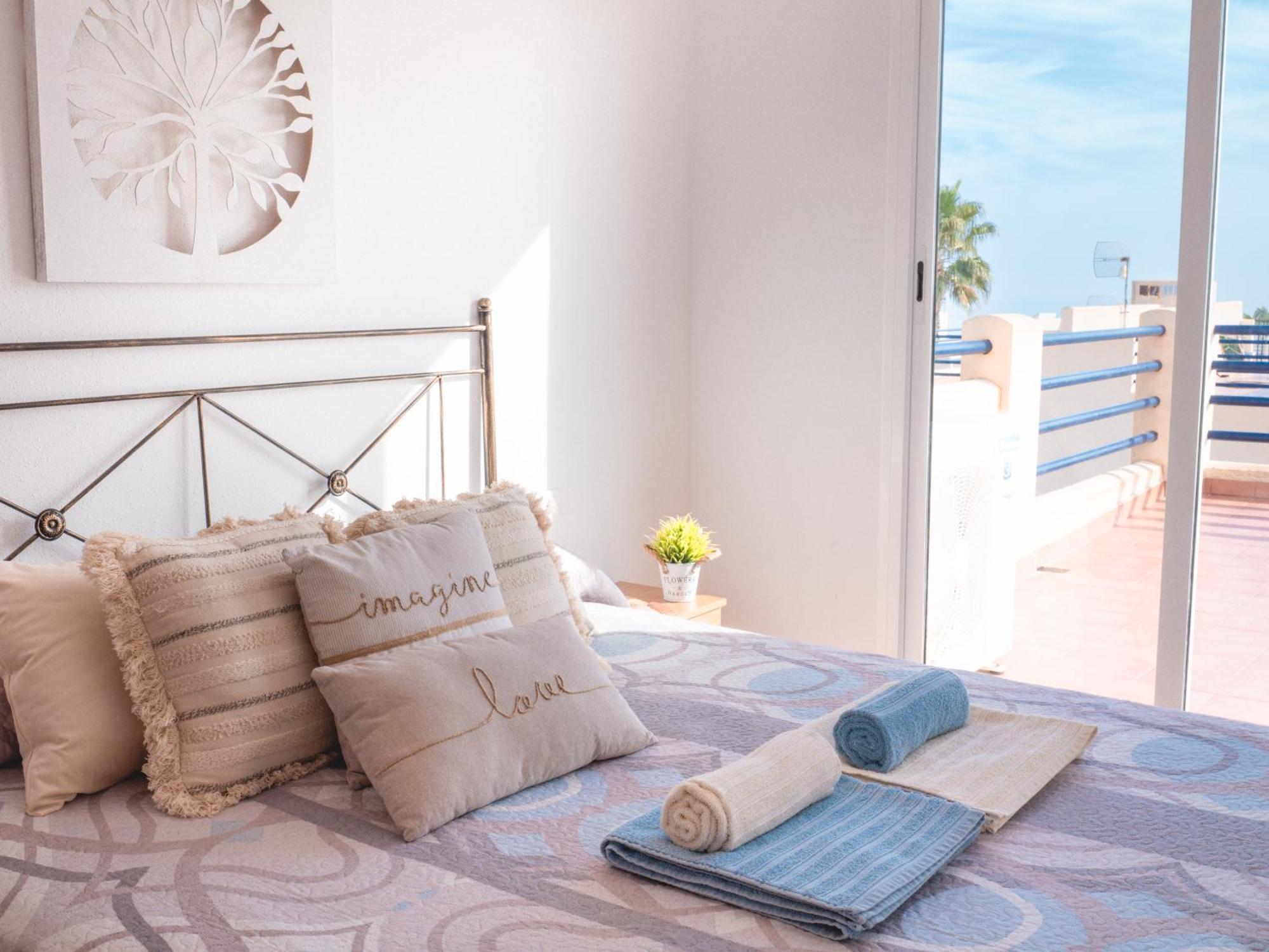 Apartamento En Marina Beach Con Vistas Al Mar El Pozo del Esparto Buitenkant foto