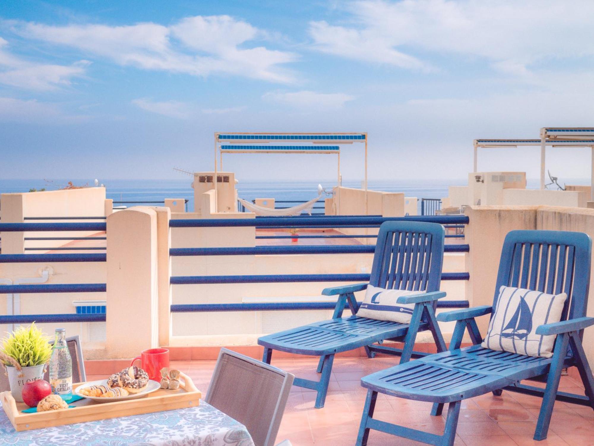 Apartamento En Marina Beach Con Vistas Al Mar El Pozo del Esparto Buitenkant foto